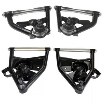 Upper and lower front control arms for a 1963-72 Chevy C10