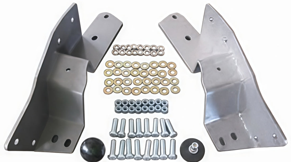 1963-72 Chevy GMC Pickup Truck Frame C-Notch Kit with hardware