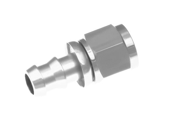 -6AN Straight Hose End Push Lock Fitting Aluminum Fuel Oil Line