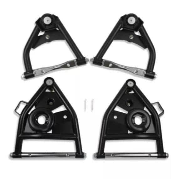 HD tubular upper and lower front control arm set for 1973-87 Chevy GMC C10 Squarebody